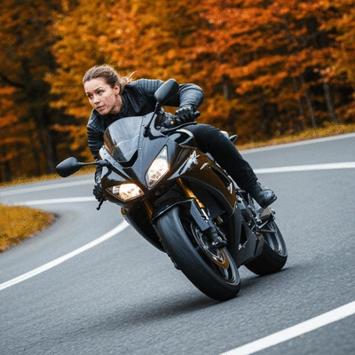 Detailed chart showing motorcycle budgeting categories and costs